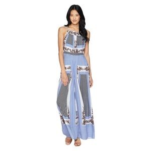 Bishop + Young NWT Sardinia Jumper Halter Wide Leg Women's Size Small XS